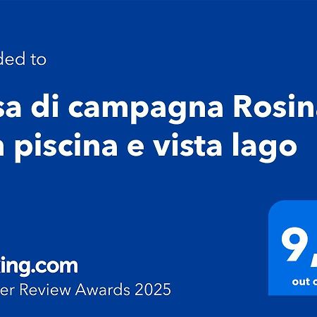 Casa Di Campagna Rosina Con Piscina E Vista Lago Gravedona Eksteriør billede