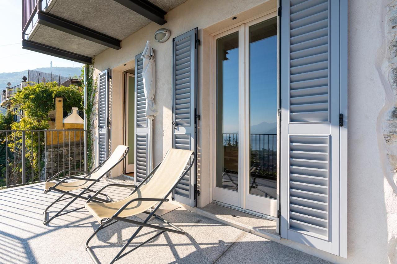 Casa Di Campagna Rosina Con Piscina E Vista Lago Gravedona Eksteriør billede