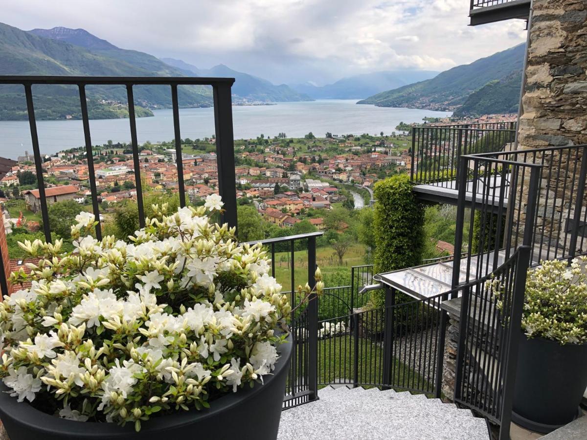 Casa Di Campagna Rosina Con Piscina E Vista Lago Gravedona Eksteriør billede